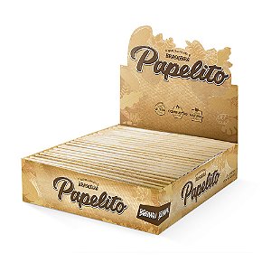 Seda Papelito Brown King Size Display Com 25 Un